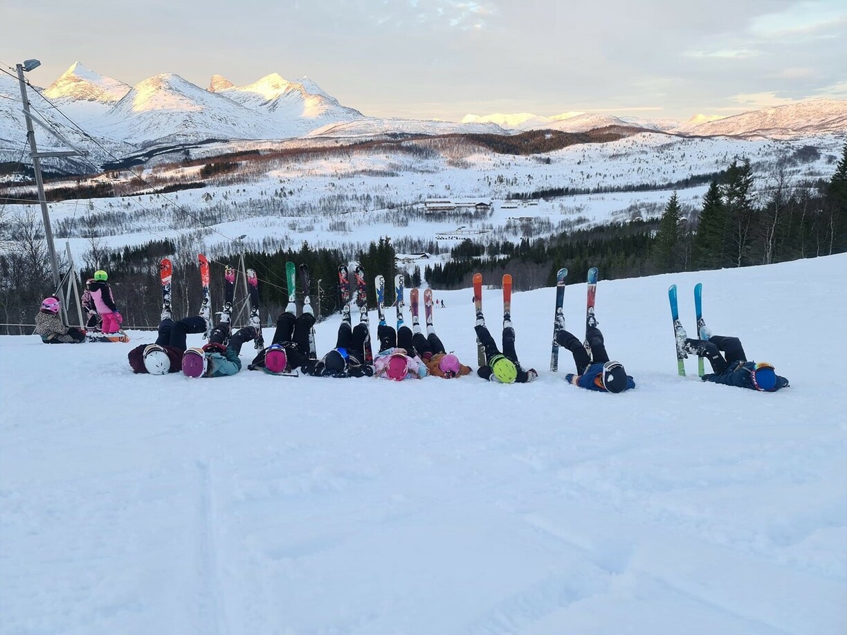 slalombakken i Valnesfjord