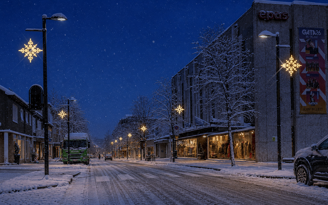 Nye julelys for Fauske sentrum