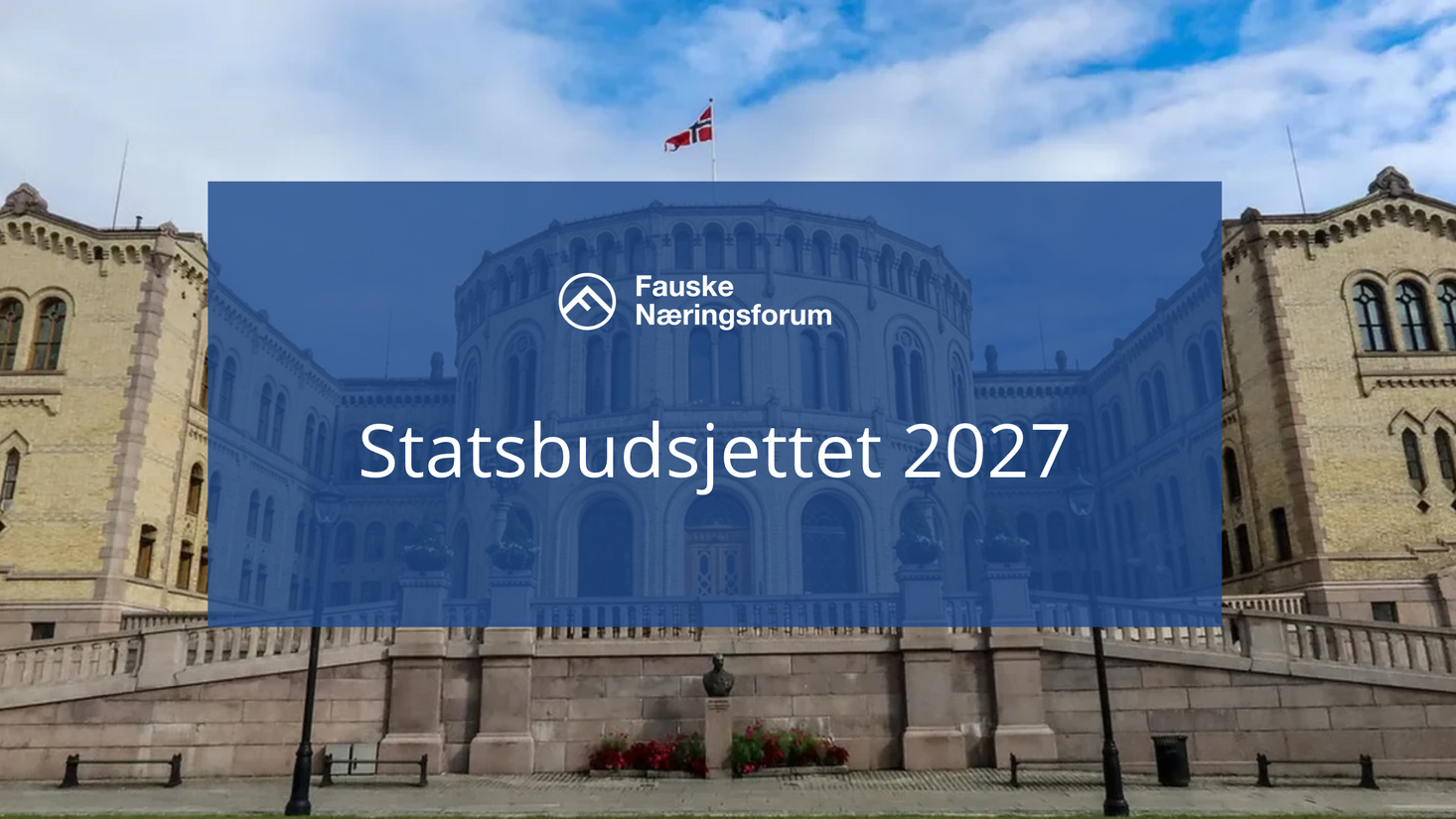 Statsbudsjettet 2027