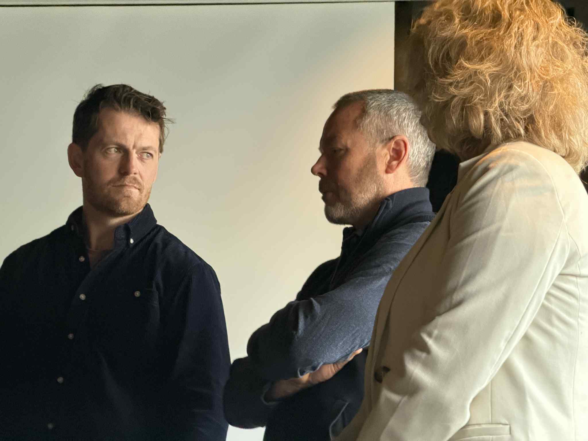 Fra panelet om samarbeid, f.v. Karl Christian N. Kviseth (SKS), Tom Seljeås (Fauske kommune) og Bente Strømsnes (Saltdal kommune)